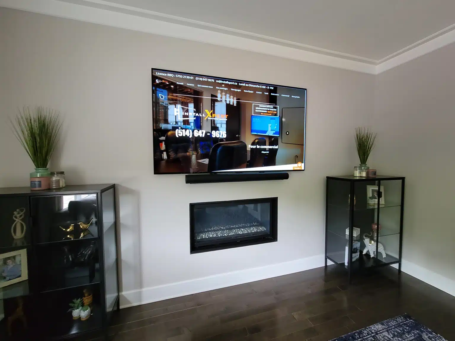 installateur tv murale montréal